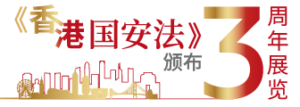 香港国安法颁布三周年展览