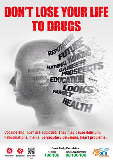 Don't lose your life to drugs