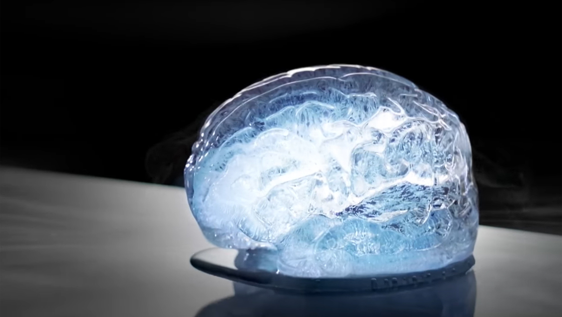 Ice can dissolve your brain!