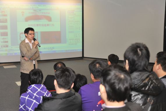 Photo on Anti-drug education talk