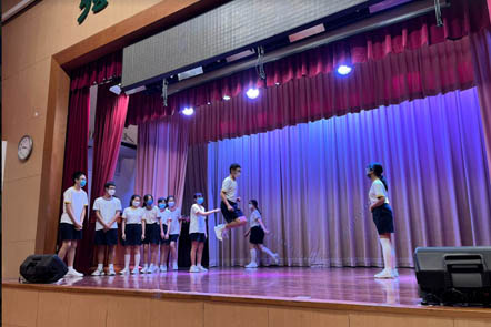 班际跳大绳比赛－禁毒杯暨啦啦队比赛1